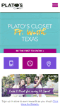 Mobile Screenshot of platosclosetfortworth.com